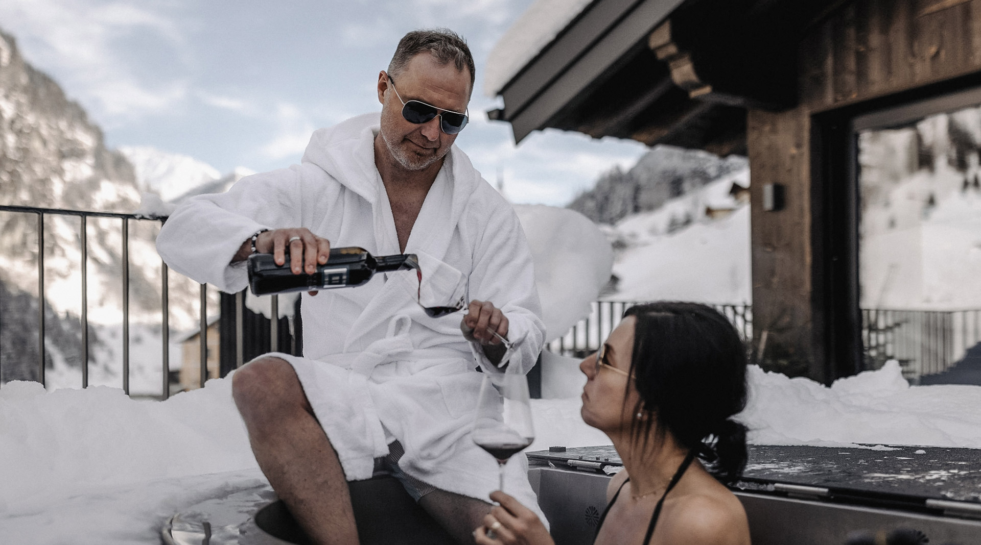 Brandlalm - Winterurlaub in den Adults Only Chalets im Lavanttal in Kärnten Brandlalm Winterurlaub Adults Only Chalets Lavanttal Kärnten